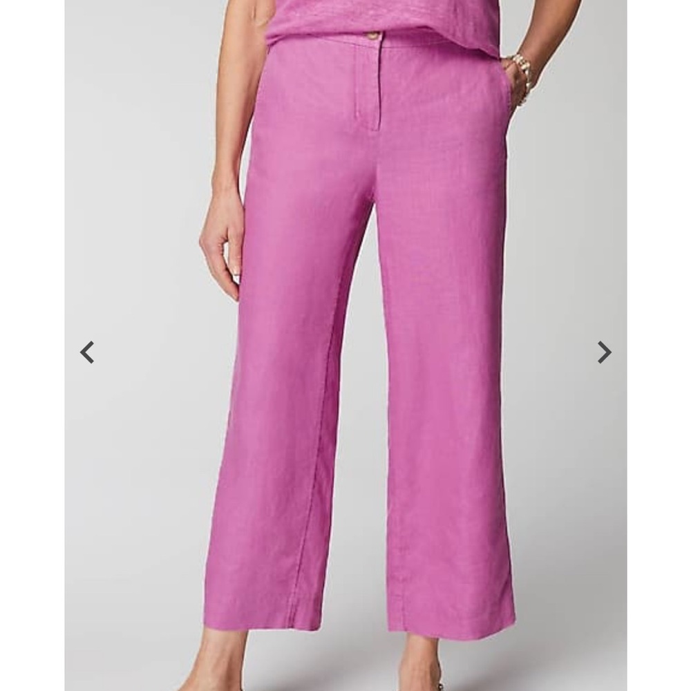 J. Jill Pink Wide Leg Pants